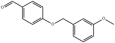 4-[(3-METHOXYBENZYL)OXY]BENZALDEHYDE 구조식 이미지