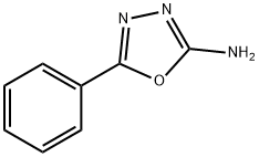 5-PHENYL-1,3,4-OXADIAZOL-2-AMINE 구조식 이미지