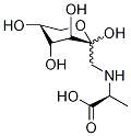 과당-알라닌(디아스테레오머의혼합물) 구조식 이미지