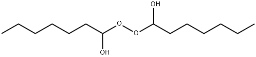 bis(1-hydroxyheptyl)peroxide Structure