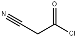 Acetyl chloride, cyano- 구조식 이미지