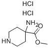 4-AMINO-PIPERIDINE-4-CARBOXYLIC ACID METHYL ESTER 2HCL Structure