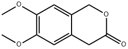 6,7-DIMETHOXY-1,4-DIHYDRO-3H-ISOCHROMEN-3-ONE 구조식 이미지