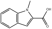 1-Methylindole-2-carboxylic acid 구조식 이미지