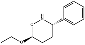 2H-1,2-Oxazine,6-ethoxytetrahydro-3-phenyl-,trans-(9CI) 구조식 이미지