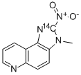 3-Methyl-2-nitro-3H-imidazo[4,5-F]quinoline-2-14C Structure
