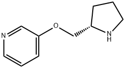 (S)-3-(PYRROLIDIN-2-YLMETHOXY)PYRIDINE Structure