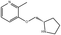 2-METHYL-3-((2S)-PYRROLIDIN-2-YLMETHOXY)PYRIDINE Structure