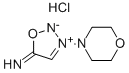 3-Morpholinosydnonimine hydrochloride 구조식 이미지