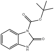 2-HYDROXY-BENZOIMIDAZOLE-1-CARBOXYLIC ACID TERT-BUTYL ESTER Structure