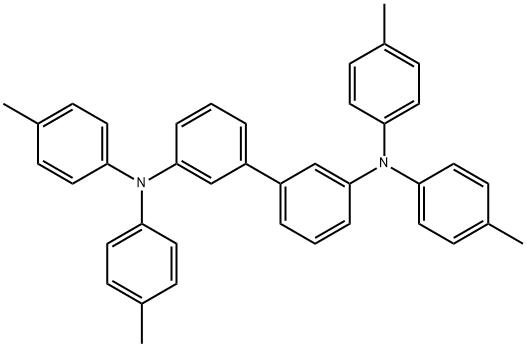 N,N,N',N'-Tetrakis(4-methylphenyl)benzidine Structure