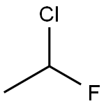 1-CHLORO-1-FLUOROETHANE 구조식 이미지