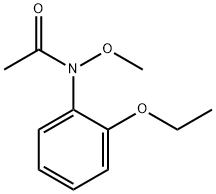 Acetamide, N-(2-ethoxyphenyl)-N-methoxy- (9CI) 구조식 이미지
