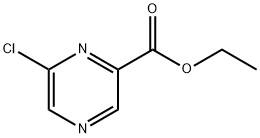 2-Pyrazinecarboxylic acid, 6-chloro-, ethyl ester Structure