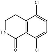 5,8-dichloro-3,4-dihydroisoquinolin-1(2H)-one 구조식 이미지