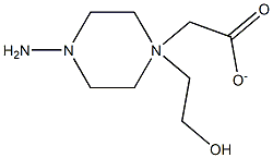 1-Piperazineethanol,4-amino-,acetate(ester)(9CI) Structure