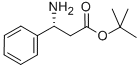 TERT-BUTYL (3R)-3-AMINO-3-PHENYLPROPANOATE 구조식 이미지