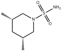 1-피페리딘술폰아미드,3,5-디메틸-,시스-(8CI) 구조식 이미지