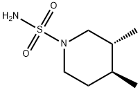 1-Piperidinesulfonamide,3,4-dimethyl-,trans-(8CI) Structure