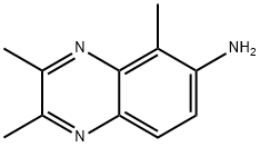 6-퀴녹살린아민,2,3,5-트리메틸-(9CI) 구조식 이미지