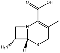 5-Thia-1-azabicyclo[4.2.0]oct-2-ene-2-carboxylicacid,7-amino-3-methyl-,(6R-trans)-(9CI) Structure