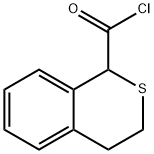 1H-2-Benzothiopyran-1-carbonyl chloride, 3,4-dihydro- (9CI) Structure