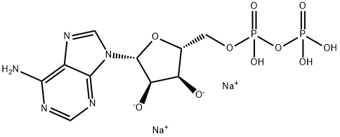 아데노신-5'-디인산염, 디나트륨 염, 이무수물 구조식 이미지