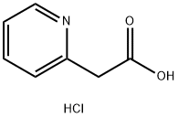 2-Pyridylacetic acid hydrochloride Structure