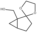 Spiro[bicyclo[3.1.0]hexane-2,2-[1,3]dioxolane]-1-methanol (9CI) Structure