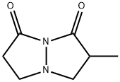 1H,7H-Pyrazolo[1,2-a]pyrazole-1,7-dione,  tetrahydro-2-methyl- Structure