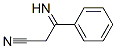 3-imino-3-phenylpropionitrile Structure