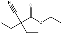 ethyl 2-cyano-2-ethylbutyrate 구조식 이미지