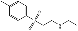 N1-ETHYL-2-[(4-METHYLPHENYL)SULFONYL]에탄-1-아민 구조식 이미지