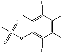 Perfluorophenyl Methanesulfonate Structure