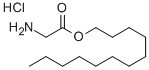 Glycine lauryl ester hydrochloride 구조식 이미지