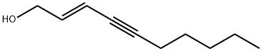 (E)-2-decen-4-yn-1-ol  Structure