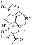 1-[(5alpha,7alpha)-4,5-epoxy-18,19-dihydro-3,6-dimethoxy-17-methyl-6,14-ethenomorphinan-7-yl]ethanone 구조식 이미지