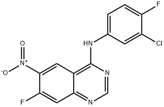 162012-67-1 4-Quinazolinamine, N-(3-chloro-4-fluorophenyl)-7-fluoro-6-nitro-