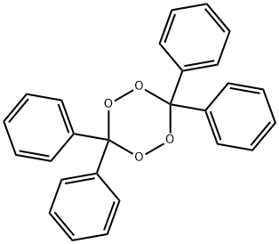 3,3,6,6-Tetraphenyl-1,2,4,5-tetroxane Structure