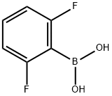 2,6-Difluorophenylboronic acid 구조식 이미지