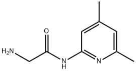 ACETAMIDE, 2-AMINO-N-(4,6-DIMETHYL-2-PYRIDINYL)- 구조식 이미지