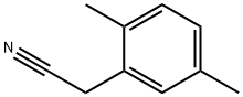 2,5-Dimethylphenylacetonitrile Structure