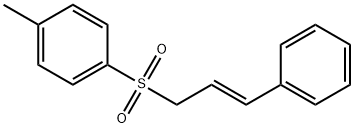 1-METHYL-4-((E)-3-PHENYL-PROP-2-ENE-1-SULFONYL)-BENZENE 구조식 이미지