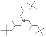 tris(2,4,4-trimethylpentyl)aluminium Structure