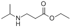 3-ISOPROPYLAMINO-PROPIONIC ACID ETHYL ESTER X HCL >98% Structure