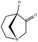 1-Azabicyclo[3.2.1]octan-6-one,(1R,5S)-(9CI) 구조식 이미지