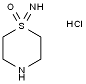 1-iminothiomorpholine 1-oxide Structure