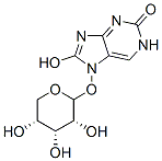 oxypurinol 7-riboside Structure