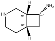 3-Azabicyclo[4.2.0]octan-8-amine,(1alpha,6alpha,8beta)-(9CI) 구조식 이미지
