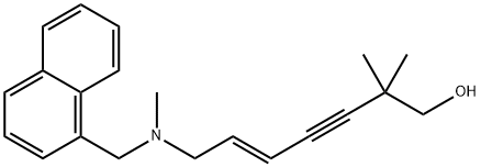 Hydroxy Terbinafine Structure